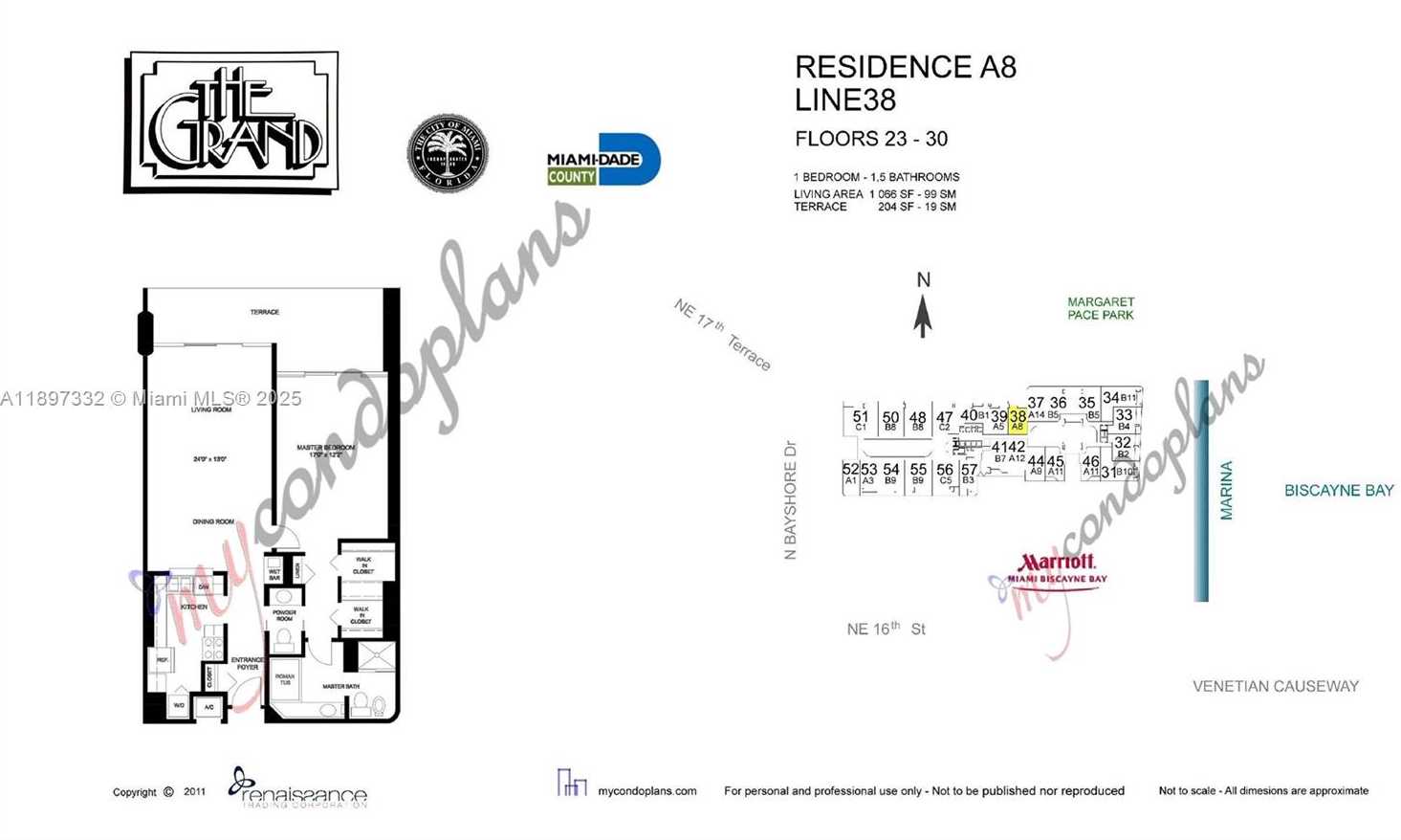 Small Image of 1717 NORTH BAYSHORE DR #A-2638, Miami Number 44