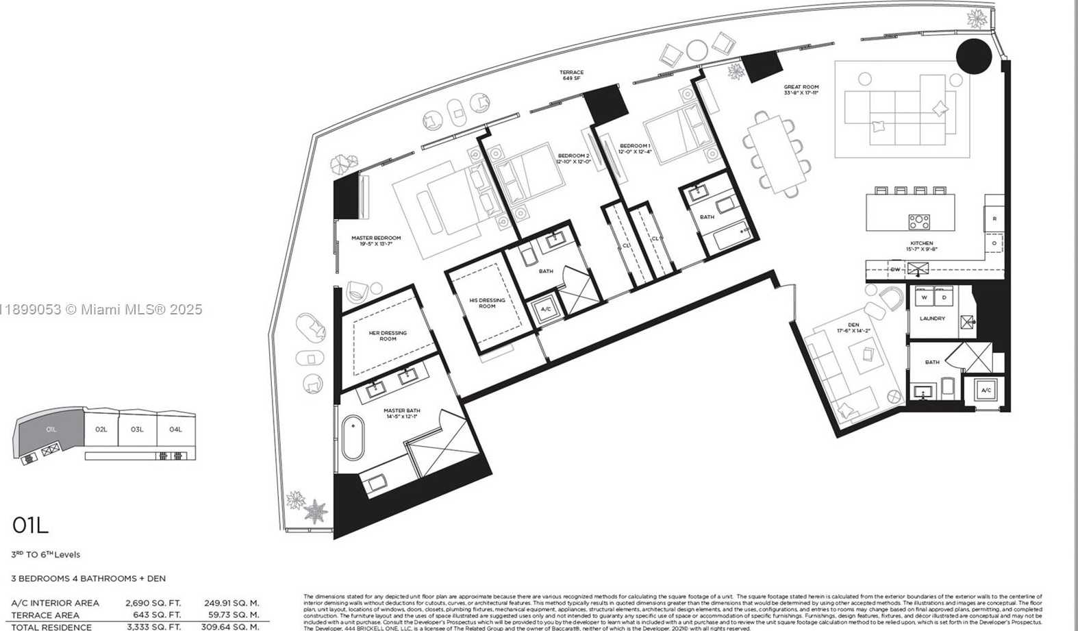 Small Image of 99 SOUTH EAST 5 STREET #4301, Miami Number 3