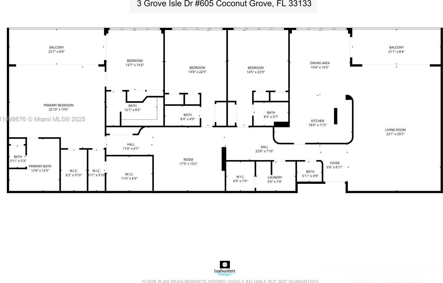 Small Image of 3 GROVE ISLE DR #C605, Miami Number 22