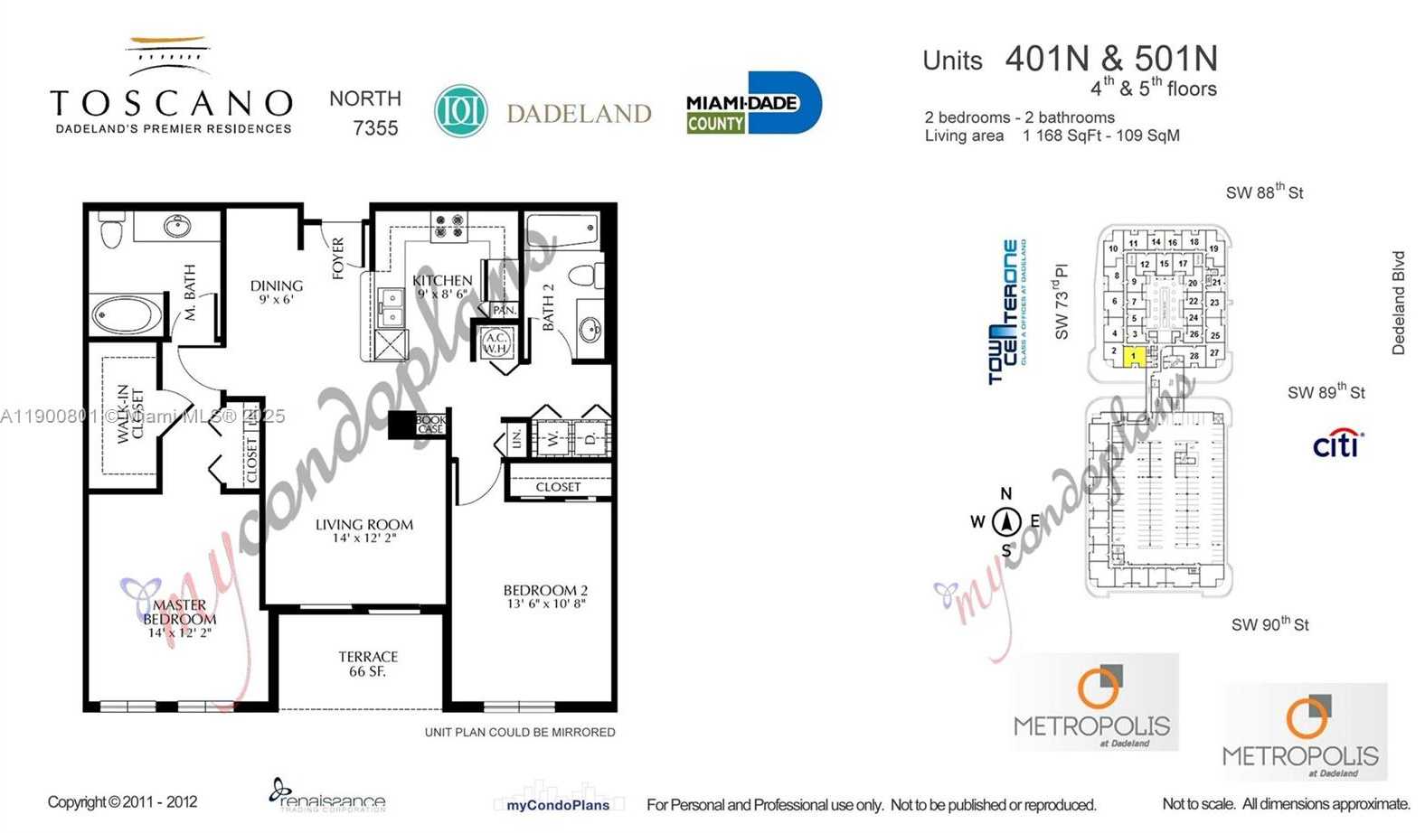 Small Image of 7355 SOUTH WEST 89TH ST #501N, Miami Number 10