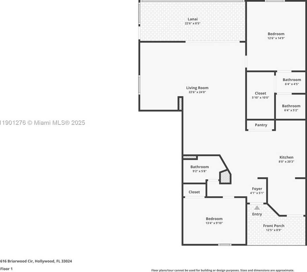 Small Image of 616 BRIARWOOD CIR, Hollywood Number 50