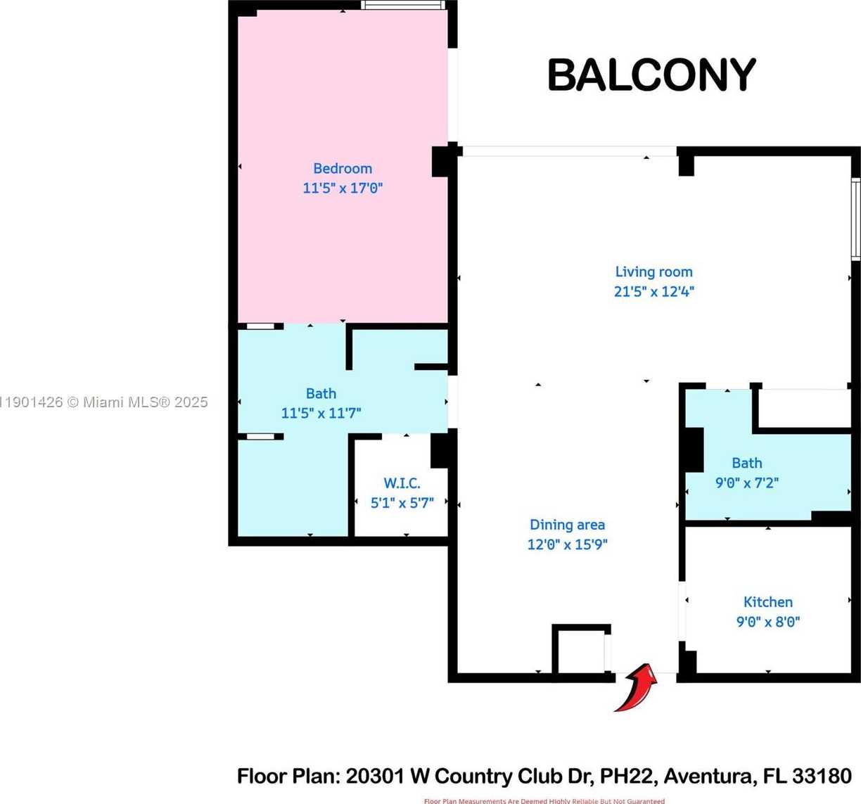 Small Image of 20301 WEST COUNTRY CLUB DR #PH22, Aventura Number 6