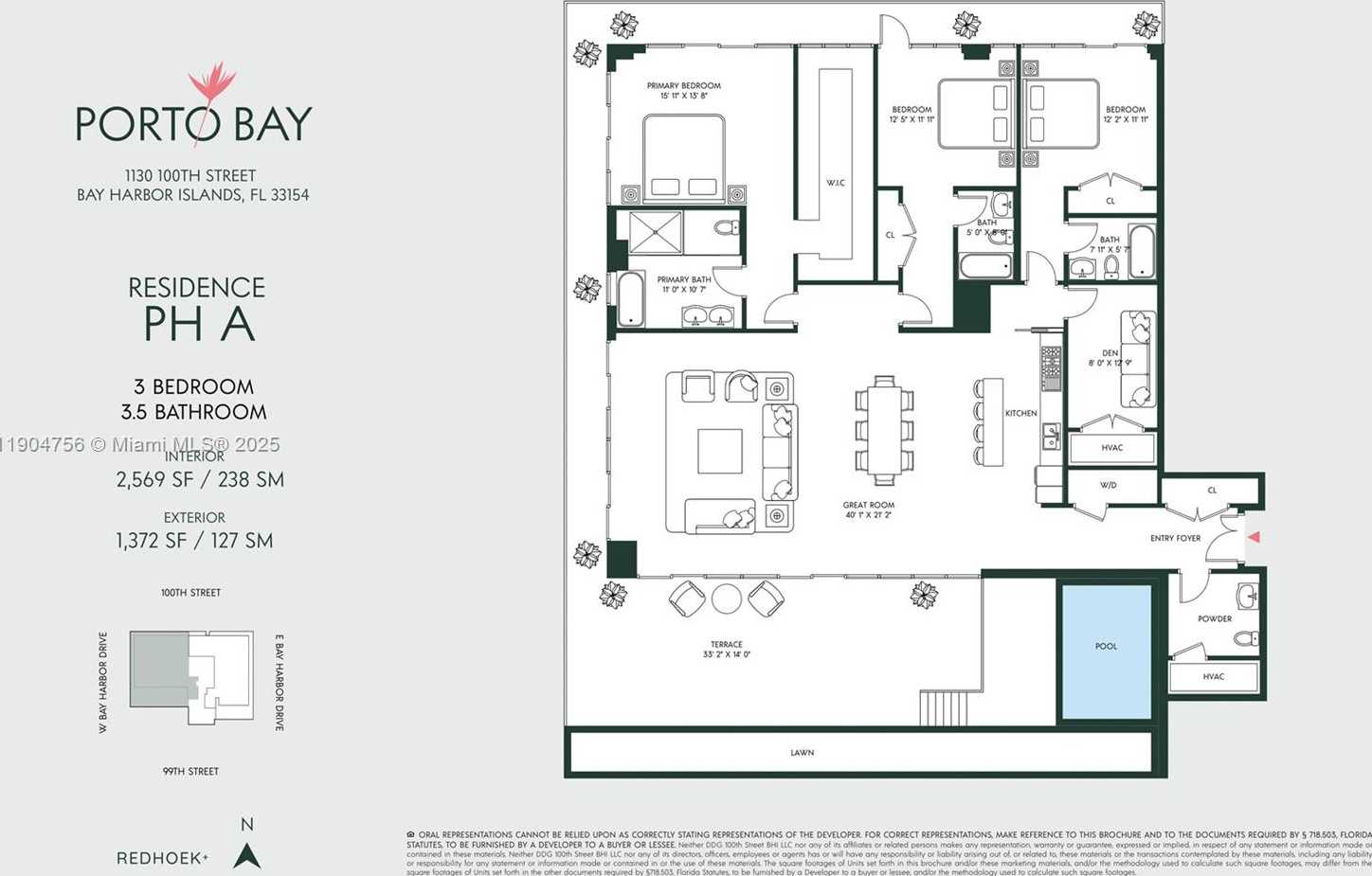 Small Image of 1130 100TH ST #PHA, Bay Harbor Islands Number 3