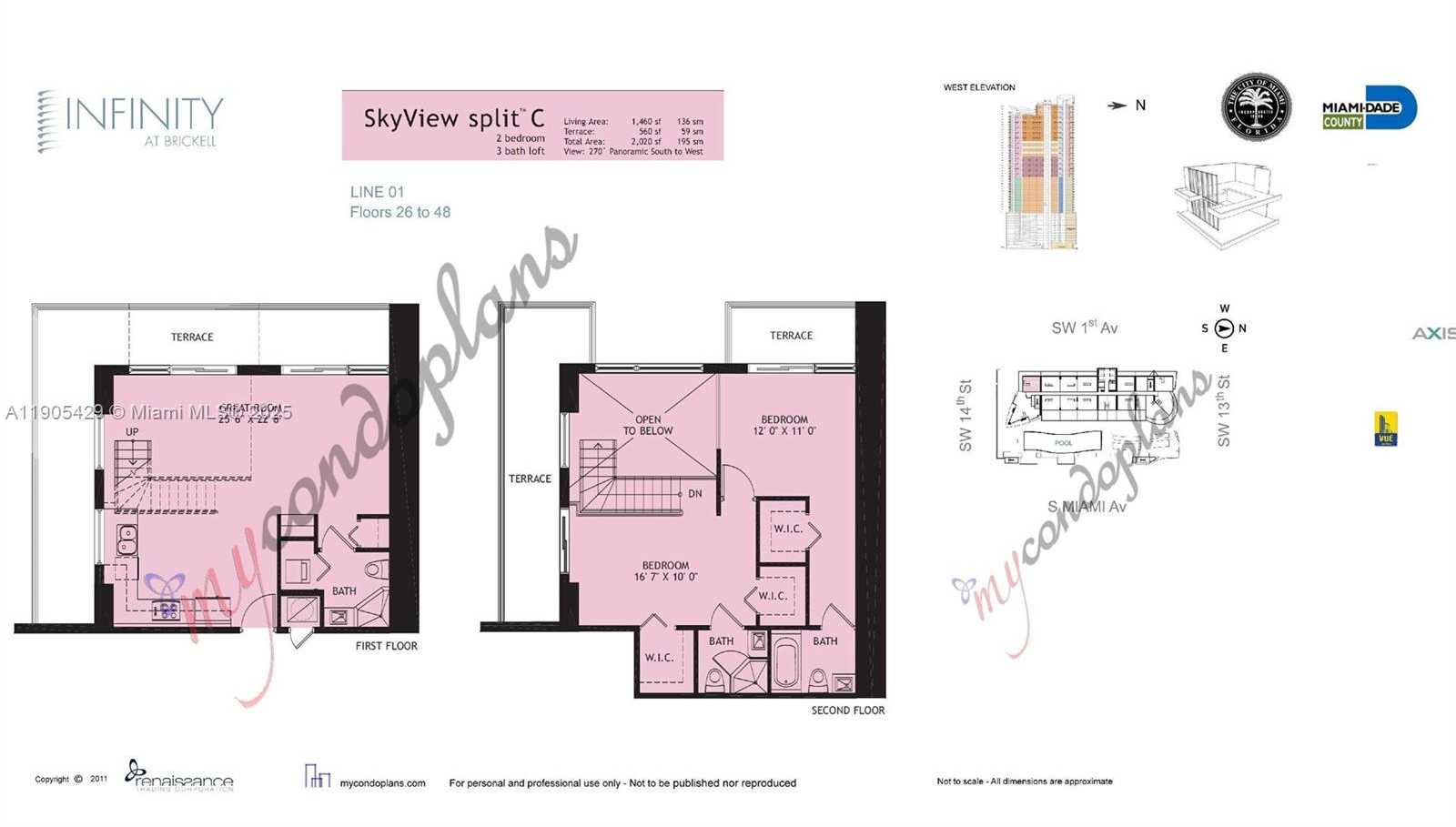 Small Image of 60 SOUTH WEST 13TH ST #3401, Miami Number 43