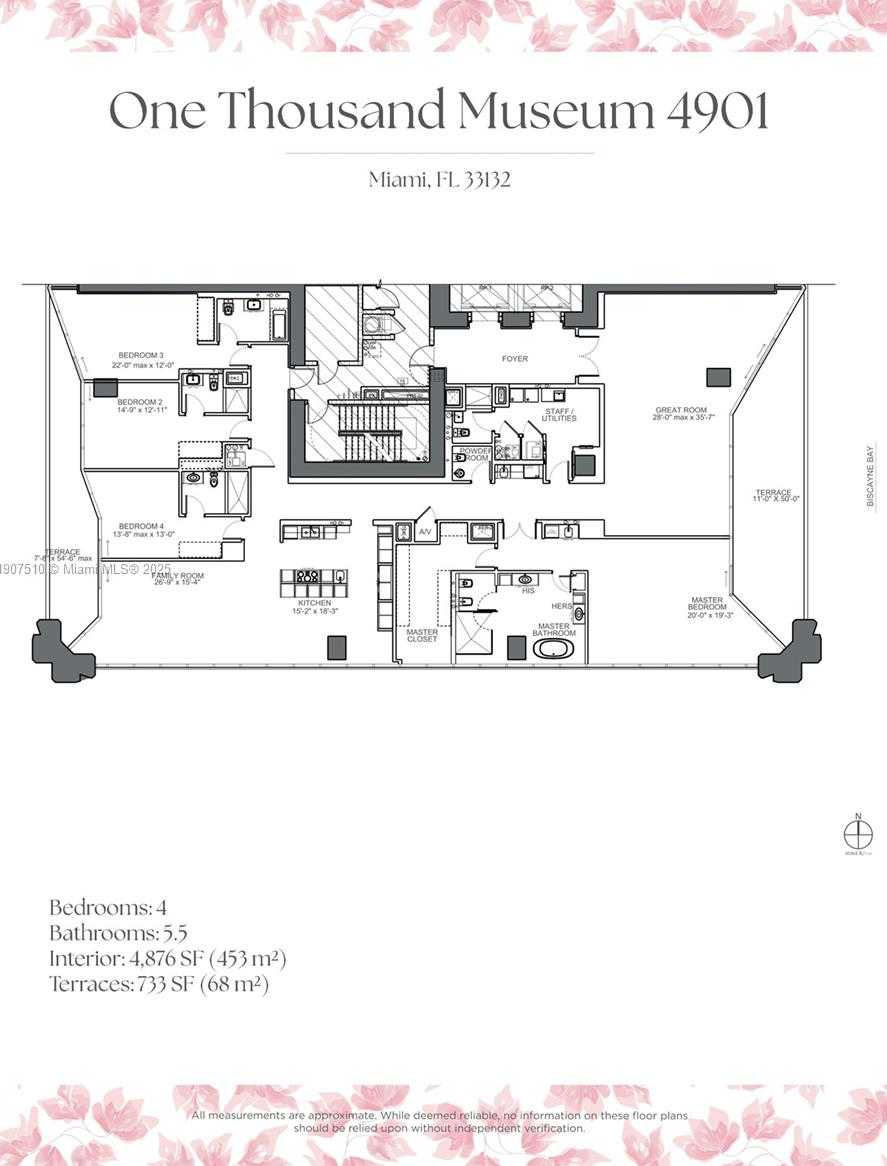 Small Image of 1000 BISCAYNE BLVD #LPH 4901, Miami Number 12