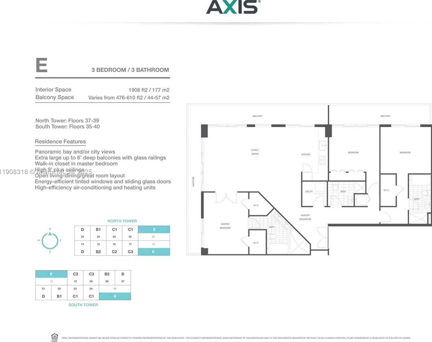 Small Image of 79 SOUTH WEST 12TH ST #4012-S, Miami Number 34