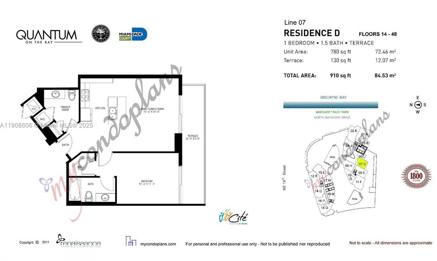 Small Image of 1900 NORTH BAYSHORE DR #4007, Miami Number 18