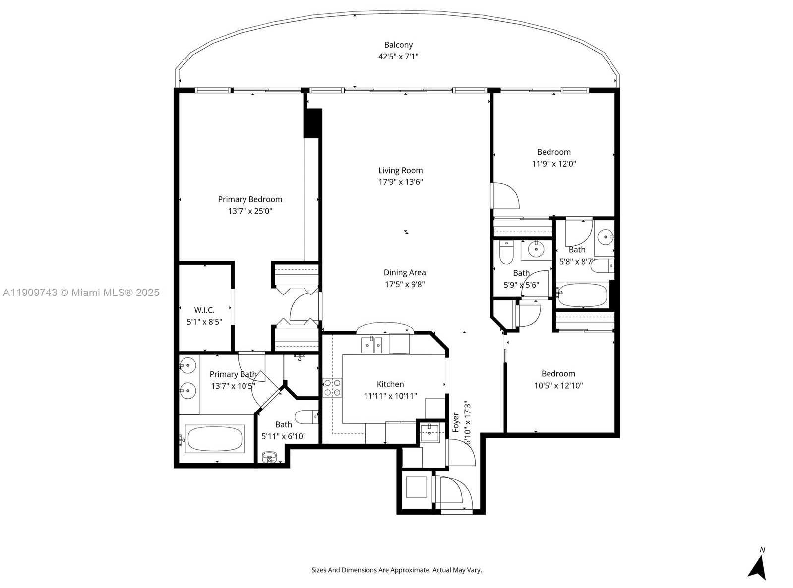 Small Image of 9401 NORTH EAST COLLINS AVE #205, Surfside Number 36