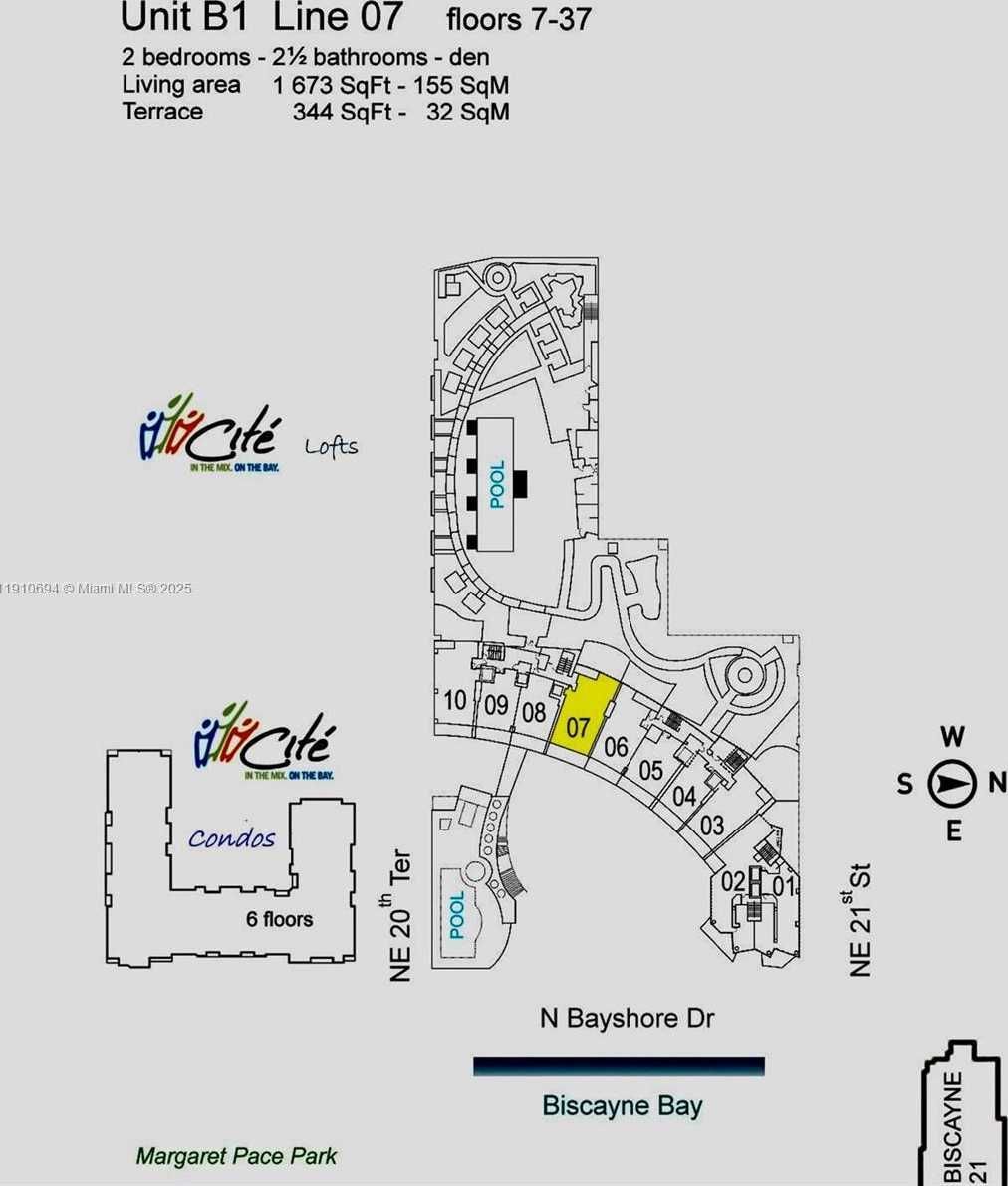 Small Image of 2020 NORTH BAYSHORE DR #2007, Miami Number 23