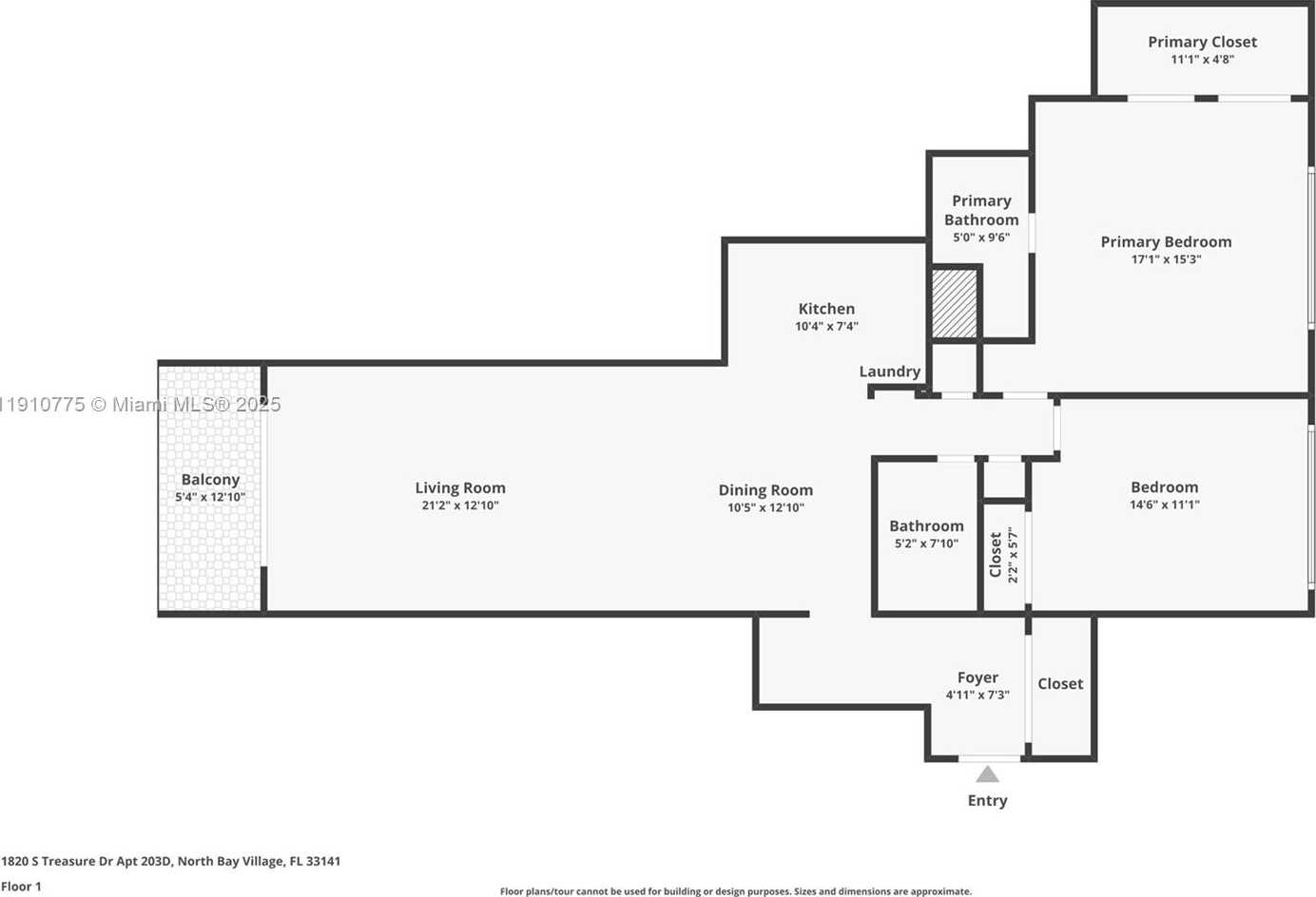Small Image of 1820 SOUTH TREASURE DR #203D, North Bay Village Number 33