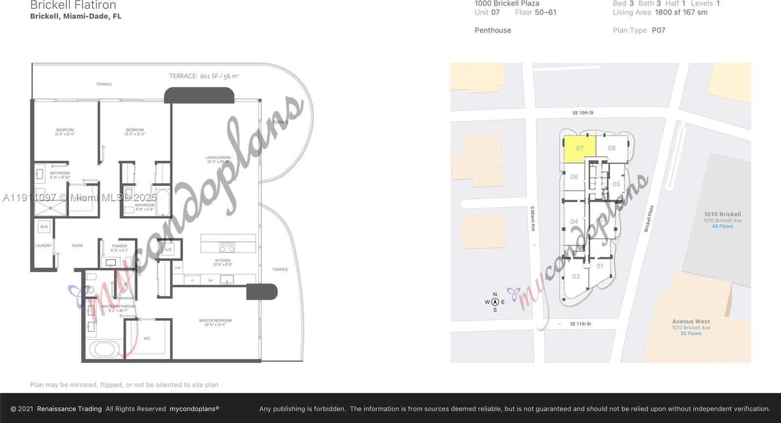 Small Image of 1000 BRICKELL PLZ #PH5807, Miami Number 35