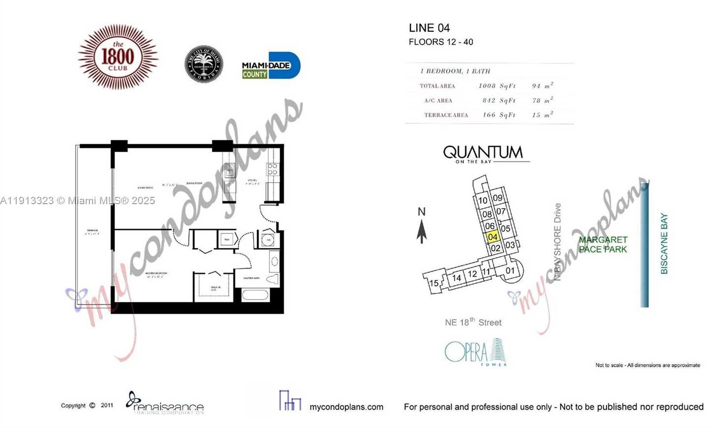 Small Image of 1800 NORTH BAYSHORE DR #2604, Miami Number 38