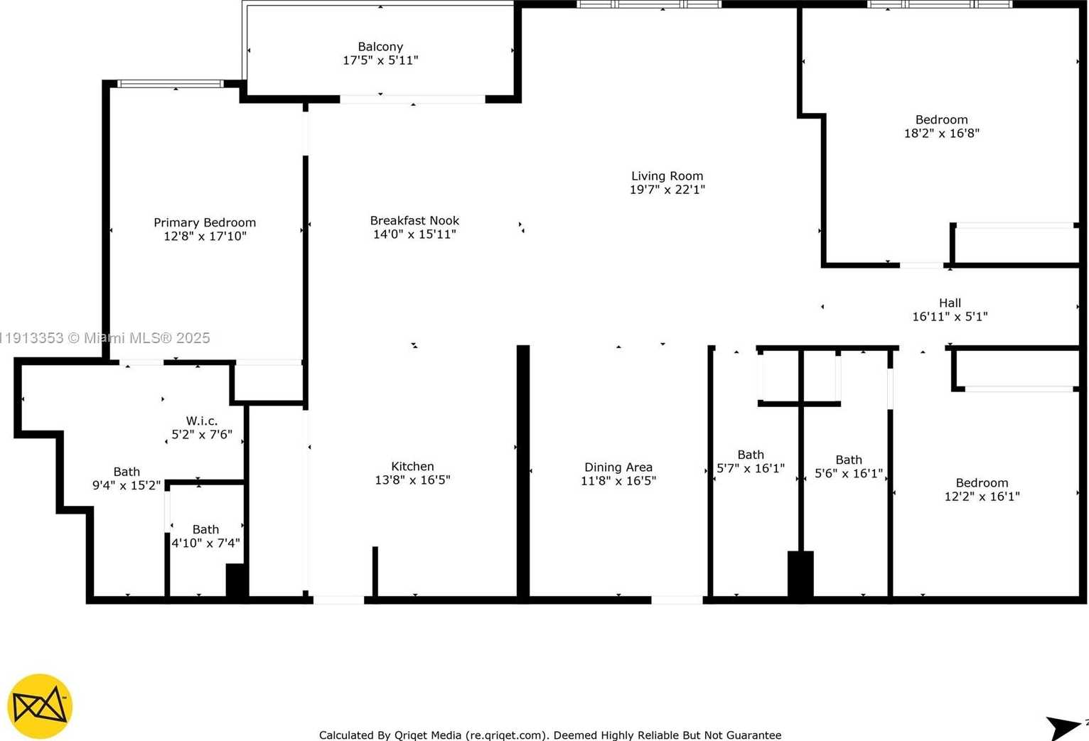 Small Image of 2301 COLLINS AVE #1432, Miami Beach Number 62