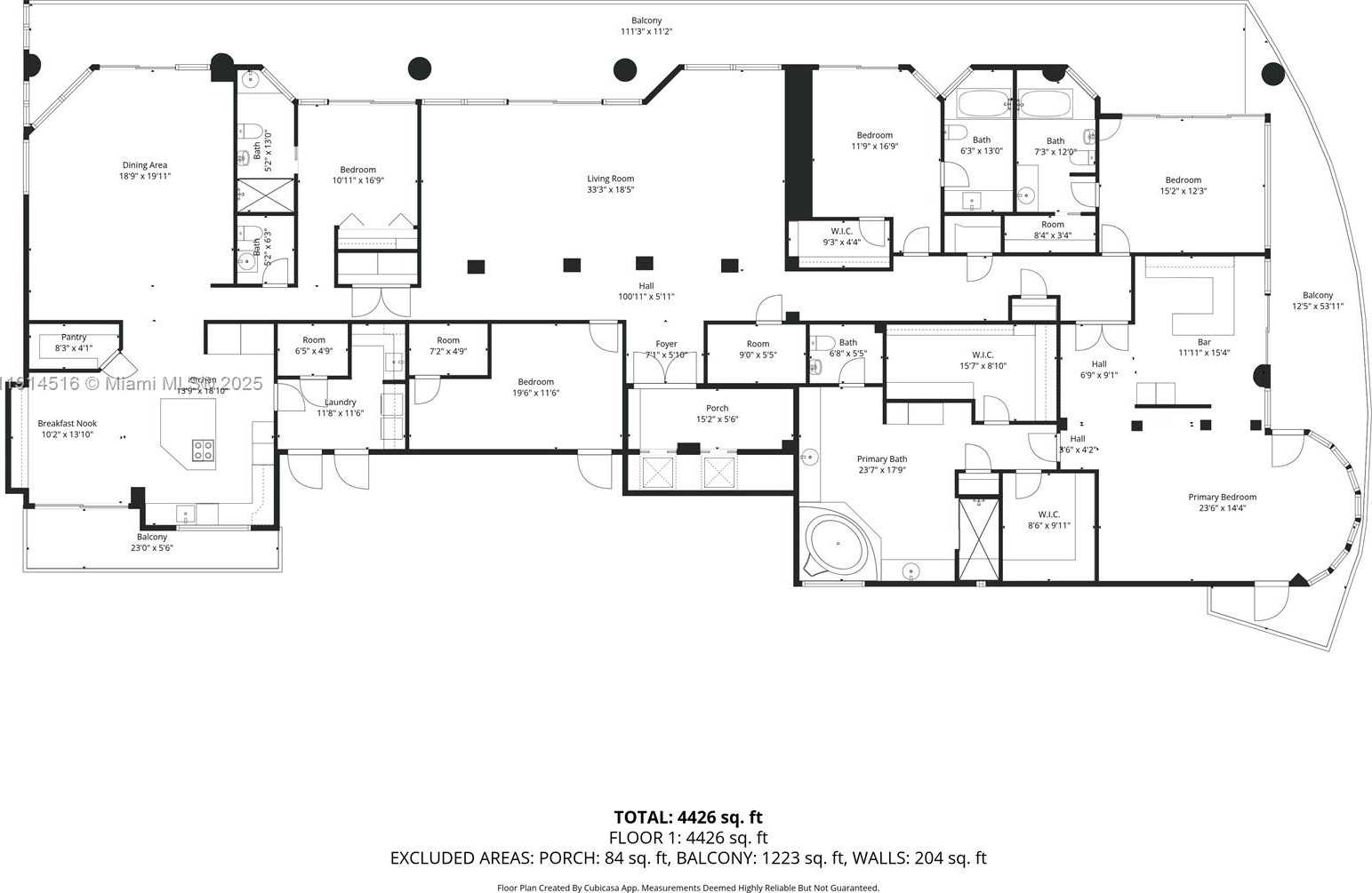 Small Image of 5025 COLLINS AVE #PH-1, Miami Beach Number 45