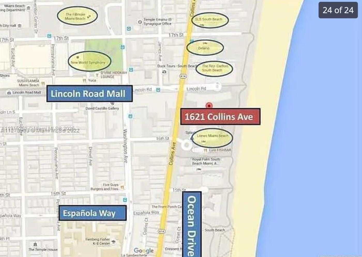 Small Image of 1621 COLLINS AVE #505, Miami Beach Number 21