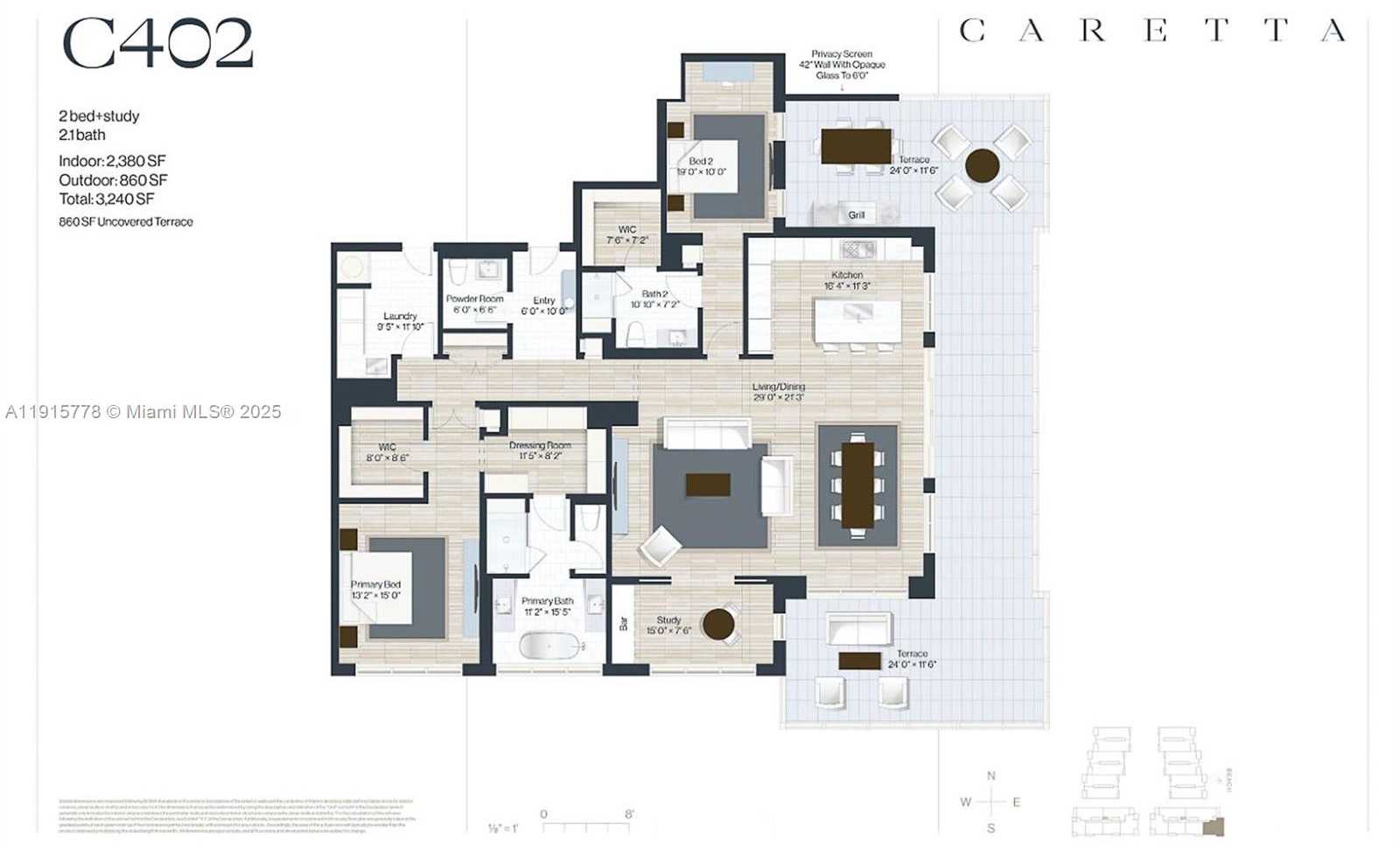 Small Image of 1011 US HIGHWAY ONE #C402, Juno Beach Number 2