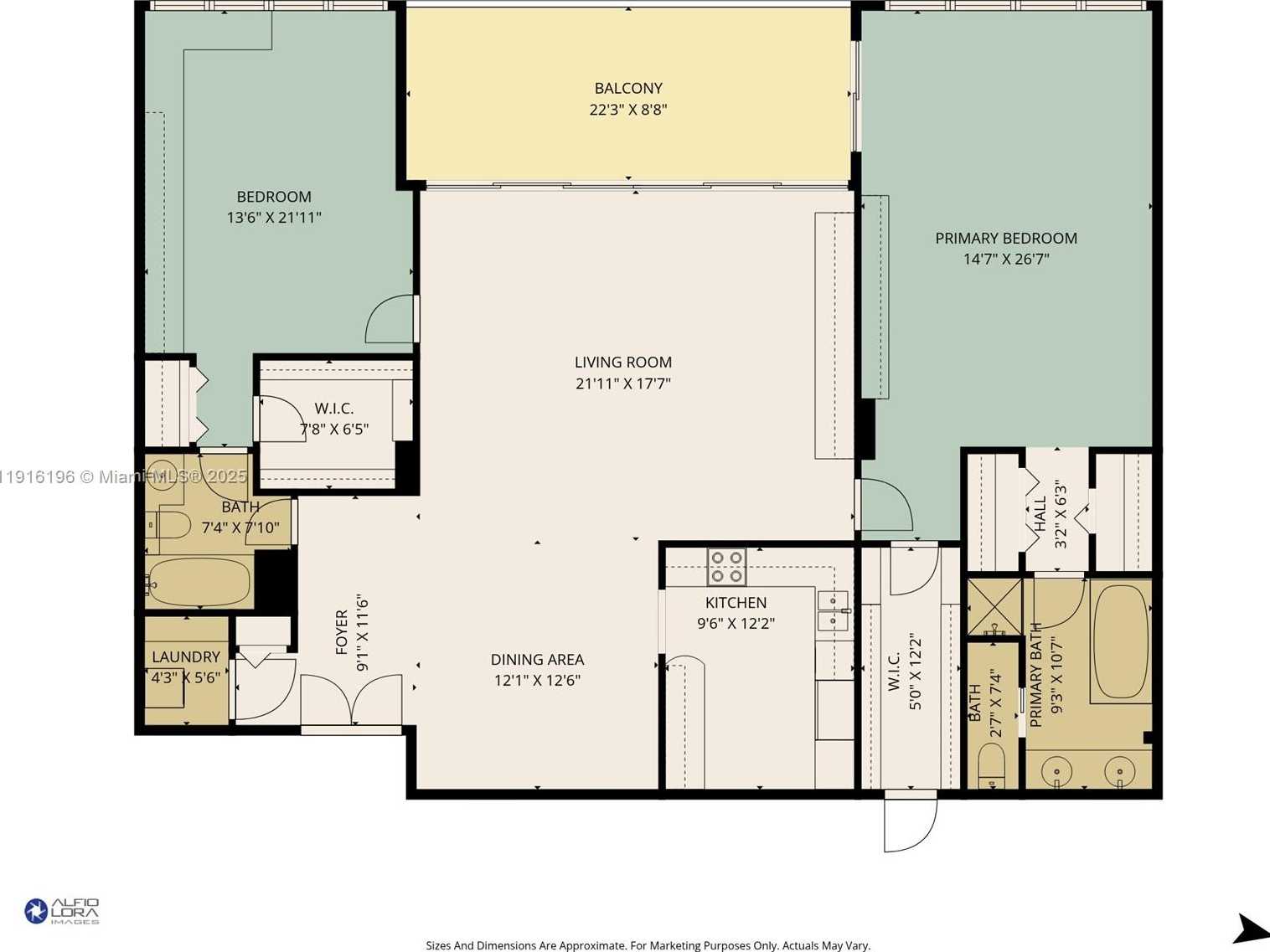 Small Image of 2 GROVE ISLE DR #B1804, Coconut Grove Number 50