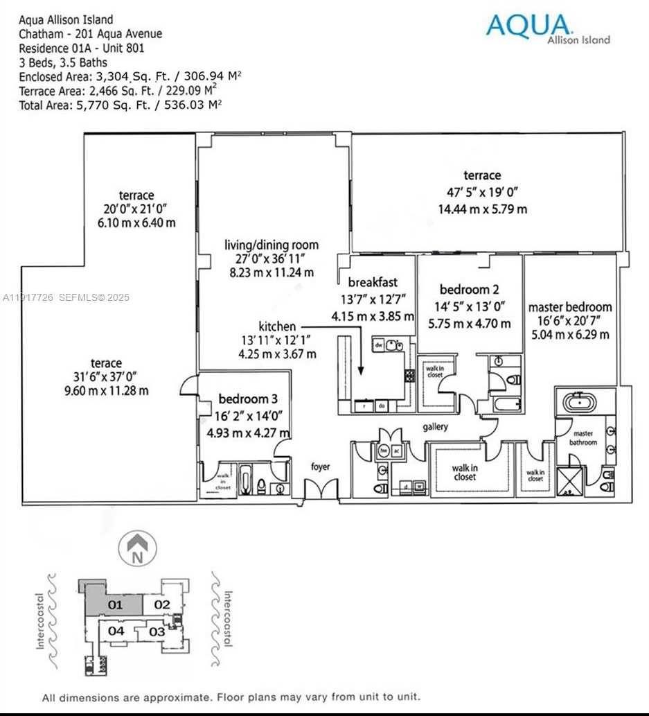 Small Image of 201 AQUA AVE #801, Miami Beach Number 49