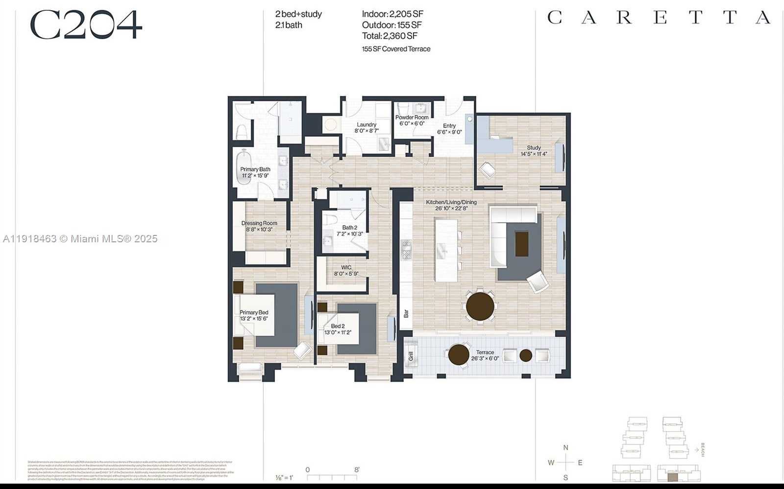 Small Image of 1011 US HIGHWAY ONE #C204, Juno Beach Number 2