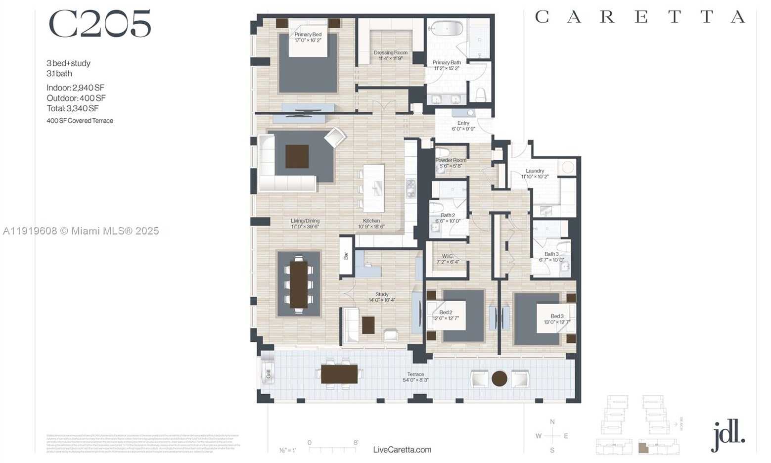 Small Image of 1011 US HIGHWAY ONE #C205, Juno Beach Number 2