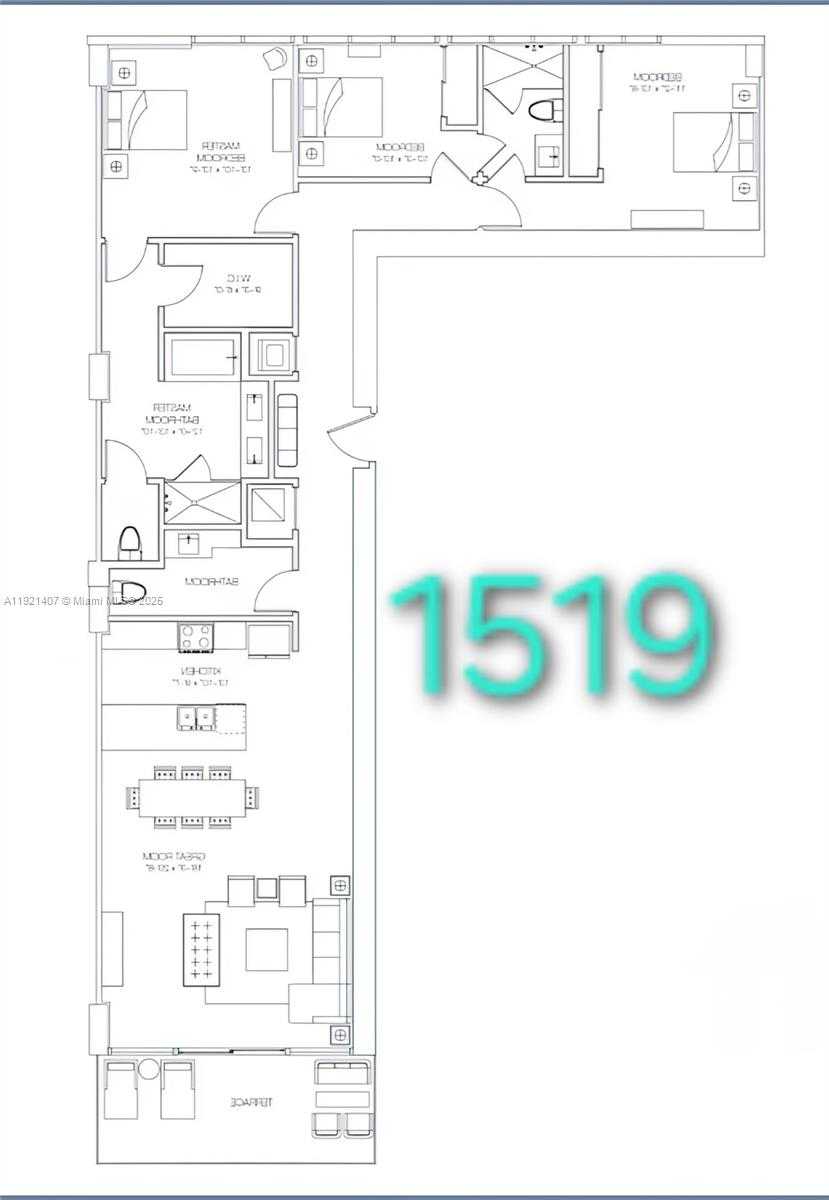 Small Image of 400 SUNNY ISLES BLVD #1519, Sunny Isles Beach Number 14