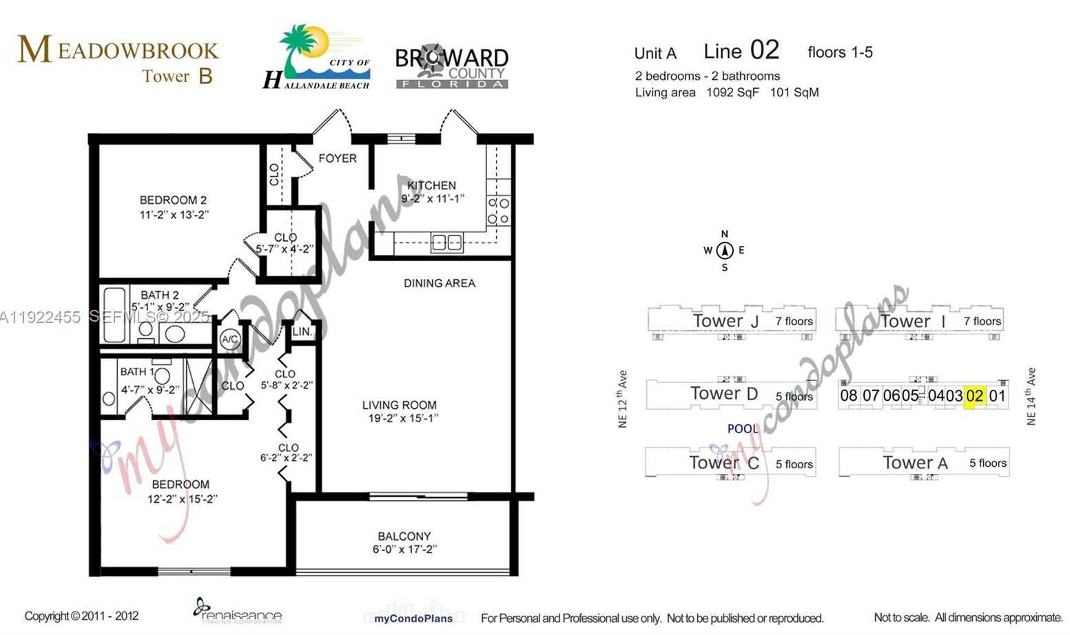 Small Image of 233 NORTH EAST 14TH AVE #402, Hallandale Beach Number 10