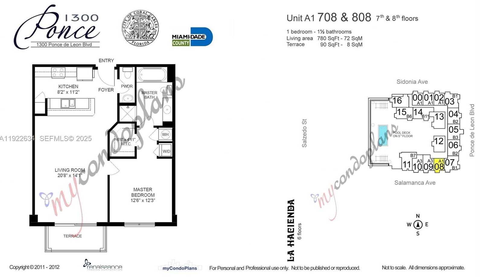 Small Image of 1300 PONCE DE LEON BLVD #808, Coral Gables Number 30