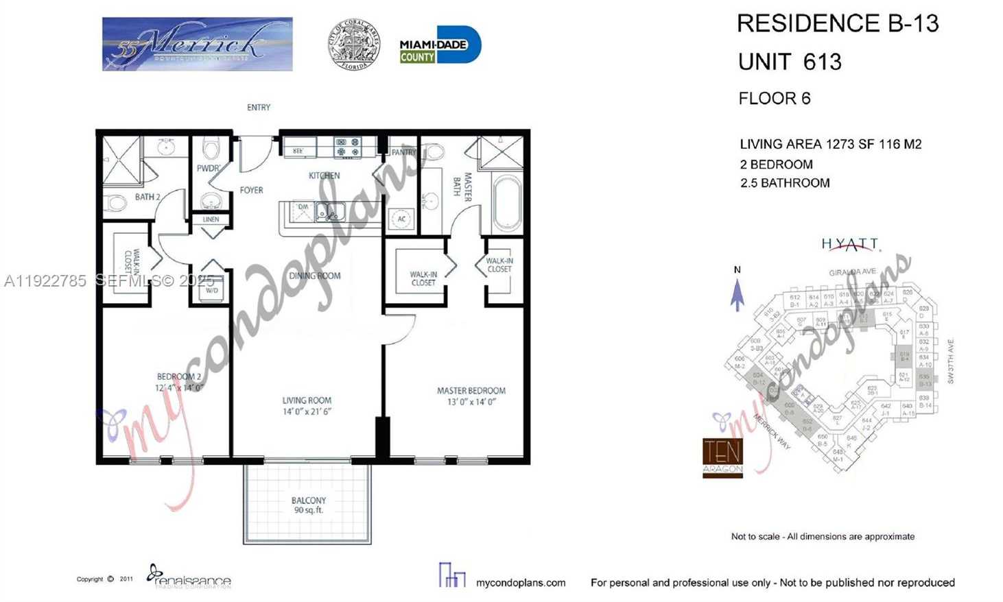 Small Image of 55 MERRICK WAY #613, Coral Gables Number 26