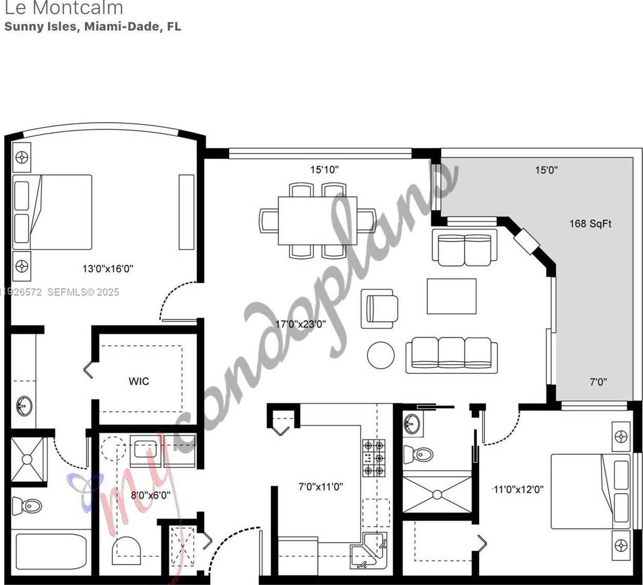 Small Image of 18000 NORTH BAY RD #603, Sunny Isles Beach Number 32