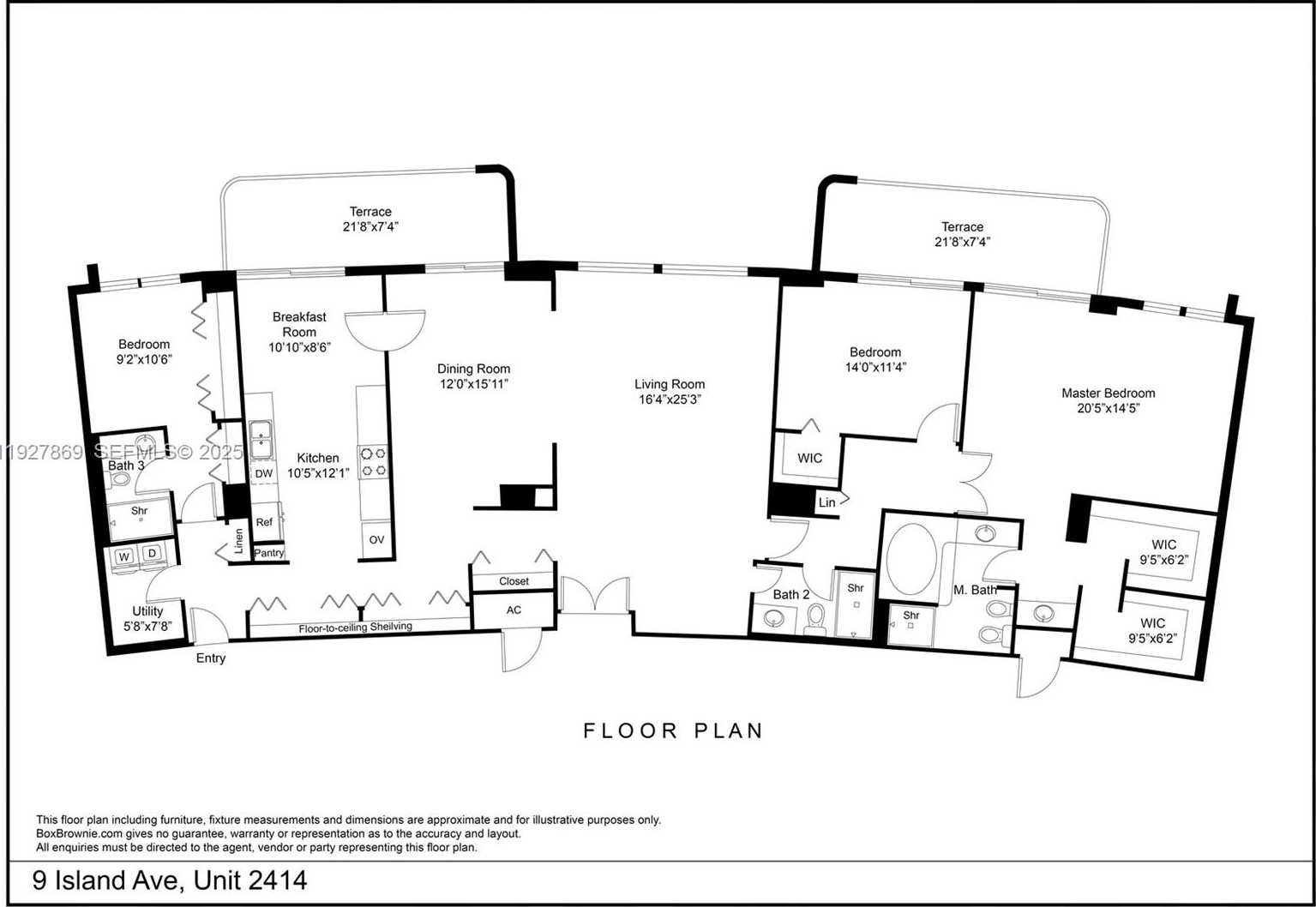 Small Image of 9 ISLAND AVE #2414, Miami Beach Number 2