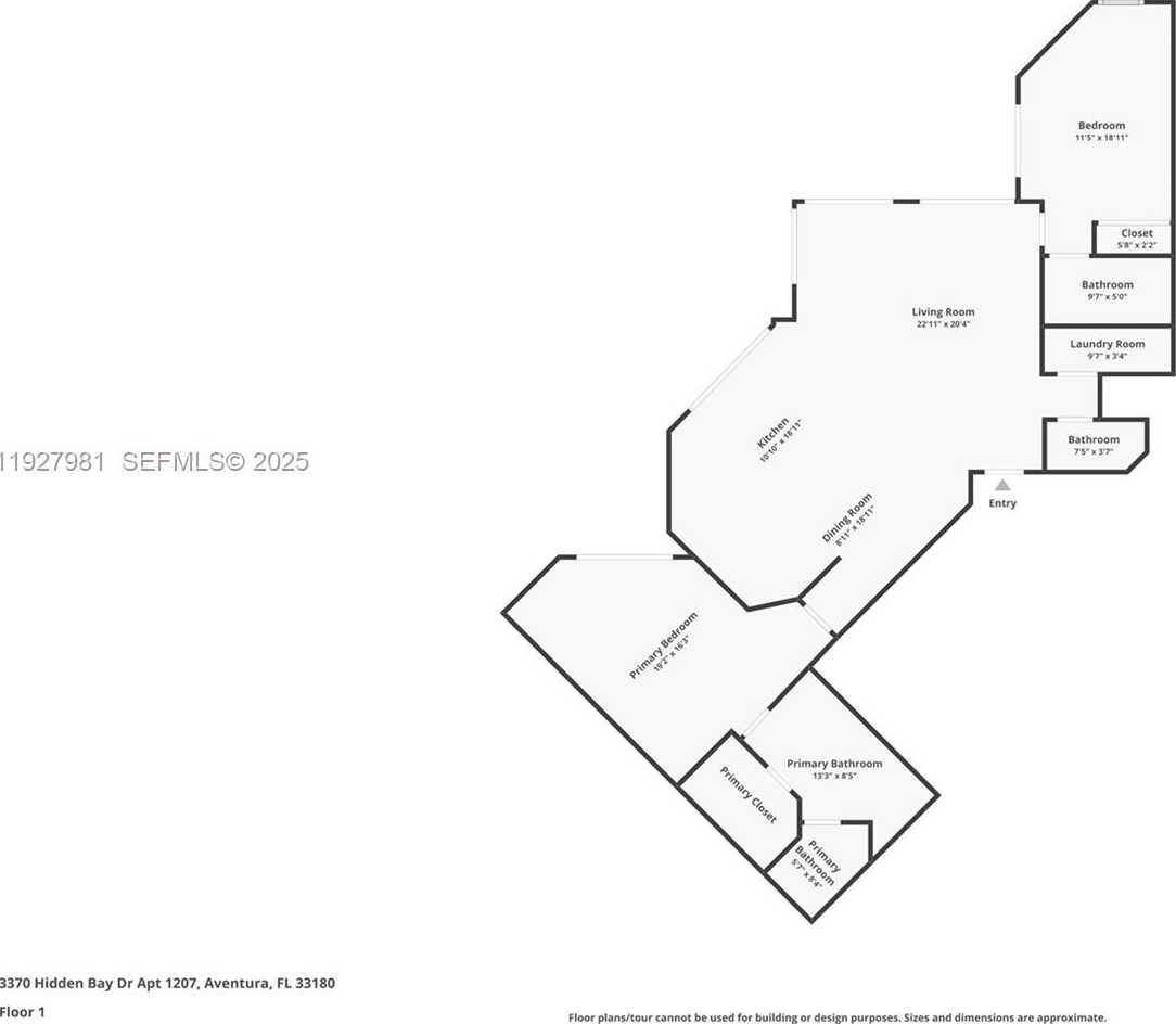 Small Image of 3370 HIDDEN BAY DR #1207, Aventura Number 31