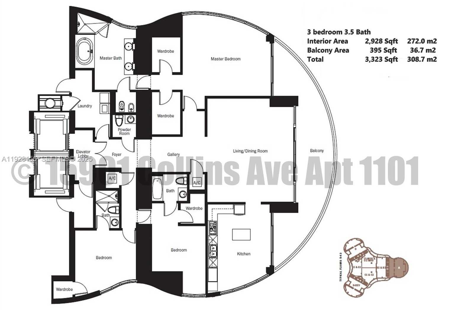 Small Image of 15901 COLLINS AVE #1101, Sunny Isles Beach Number 54