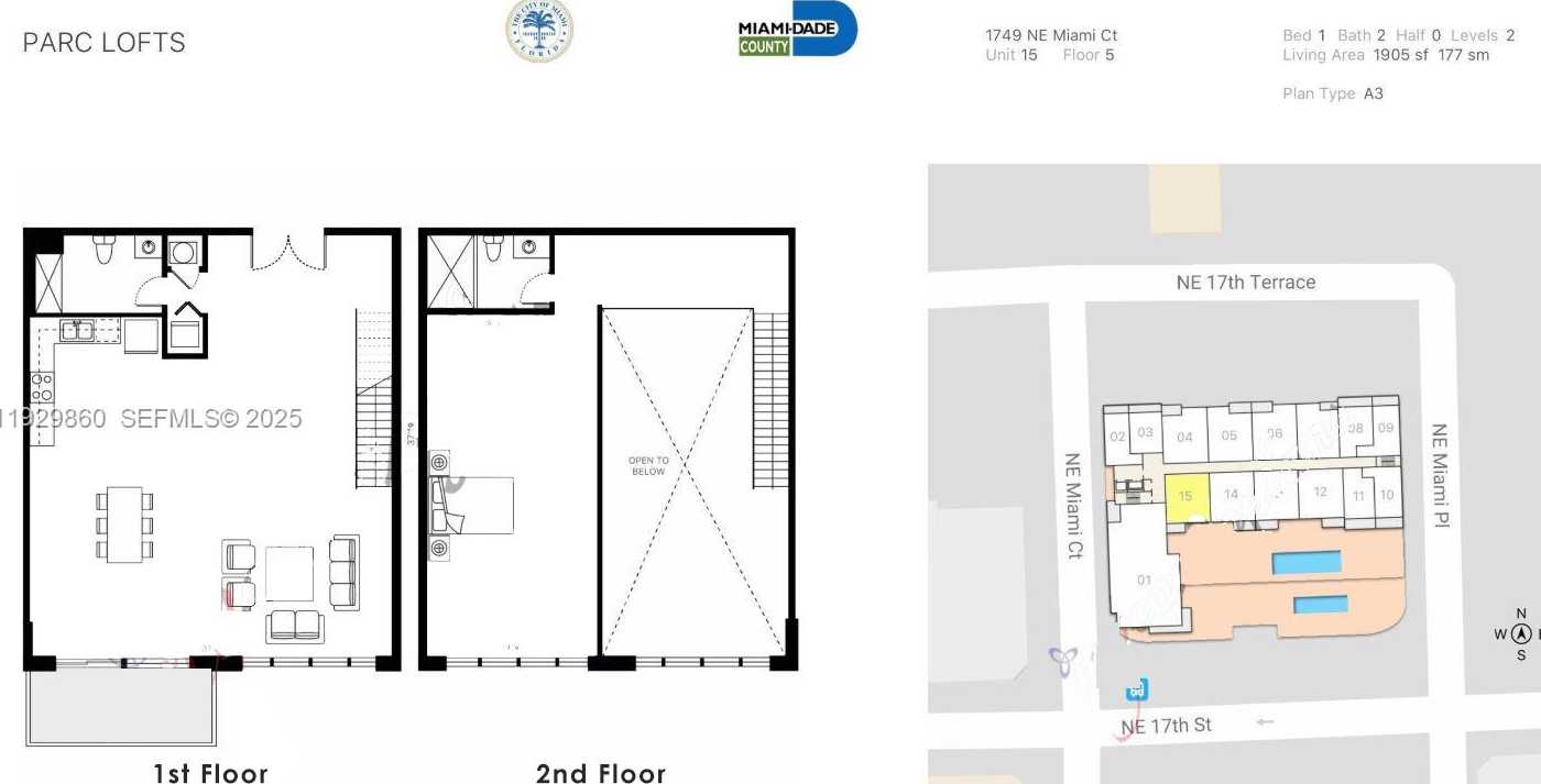 Small Image of 1749 NORTH EAST MIAMI CT #515, Miami Number 9