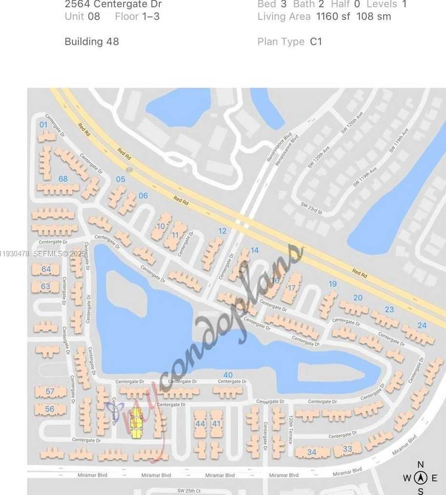 Small Image of 2564 CENTERGATE DR #208, Miramar Number 31