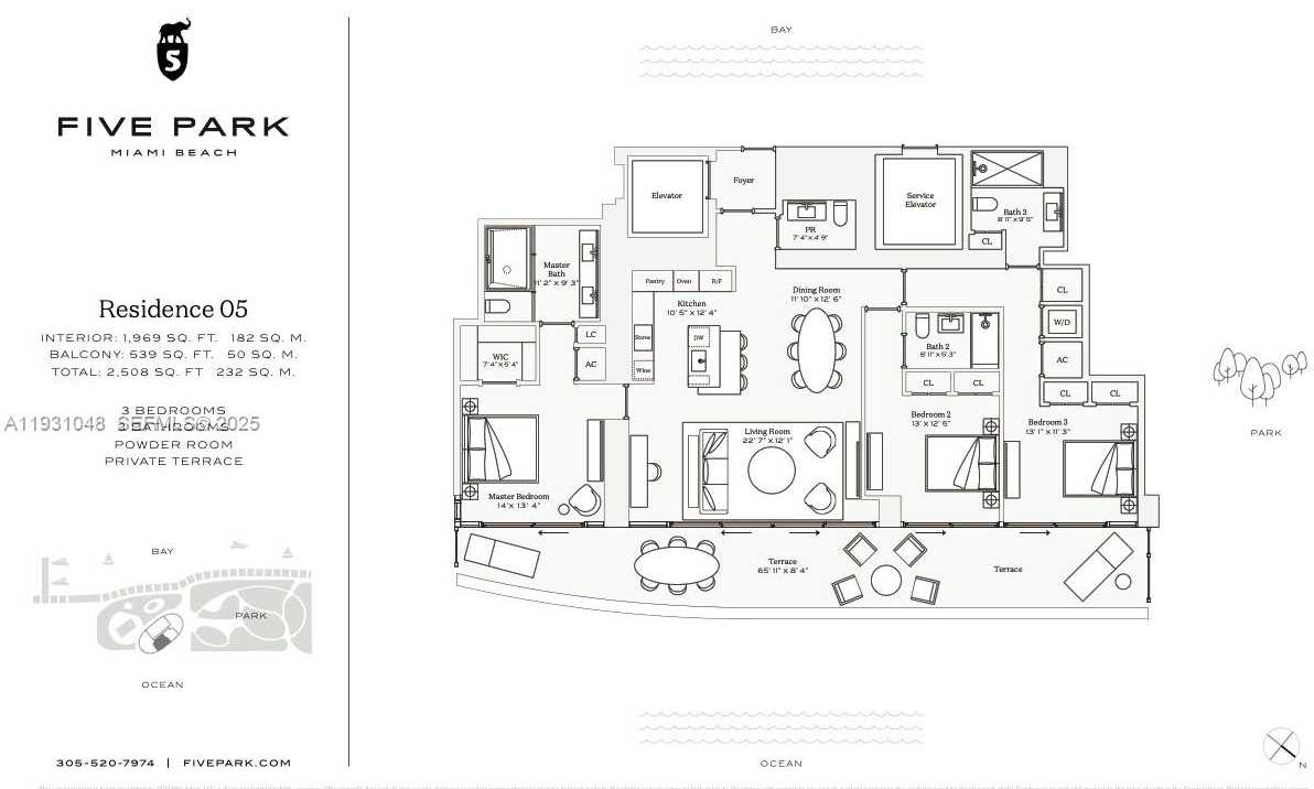 Small Image of 501 WEST AVE #3405, Miami Beach Number 48