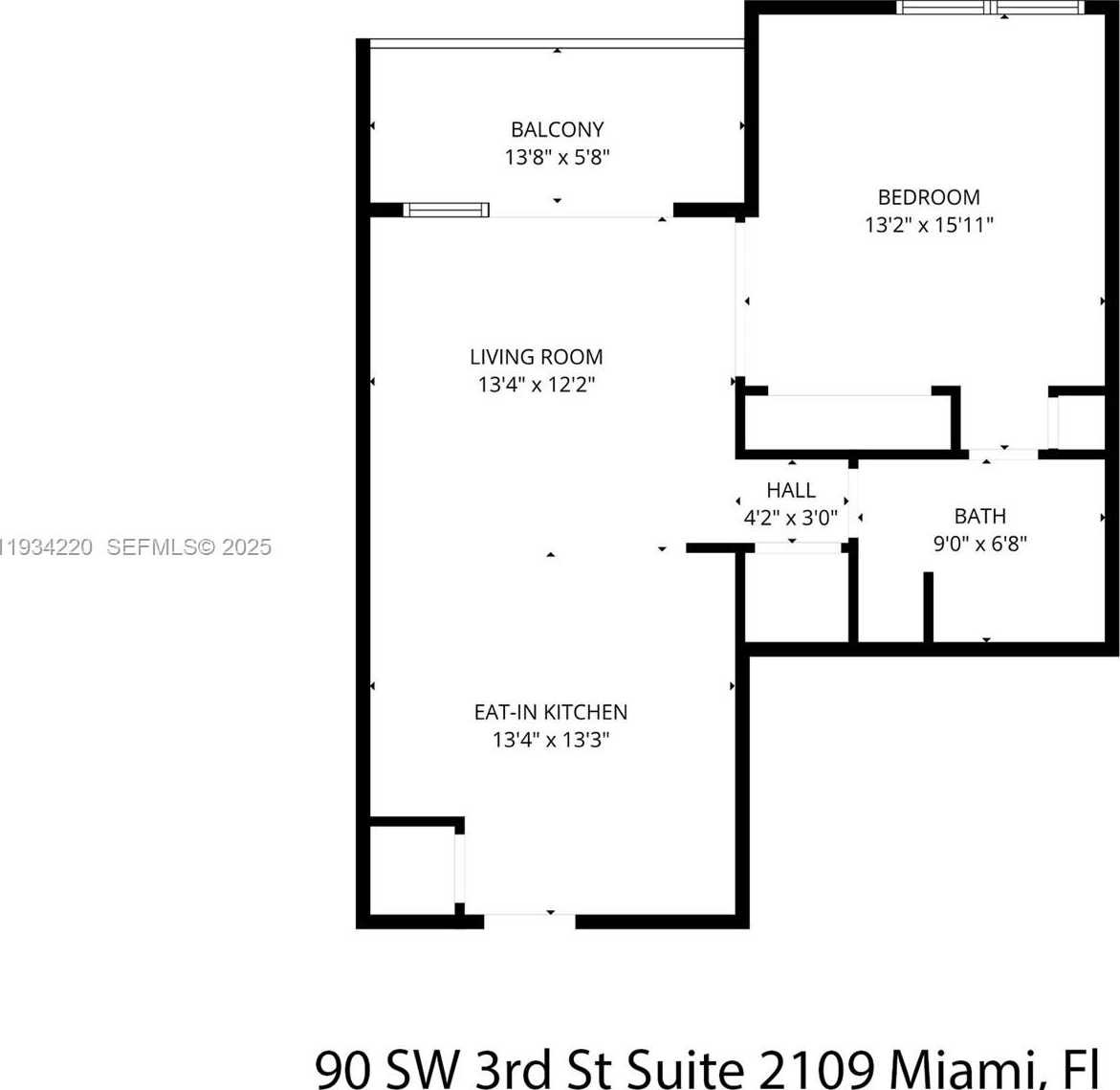 Small Image of 90 SOUTH WEST 3RD ST #2109, Miami Number 23