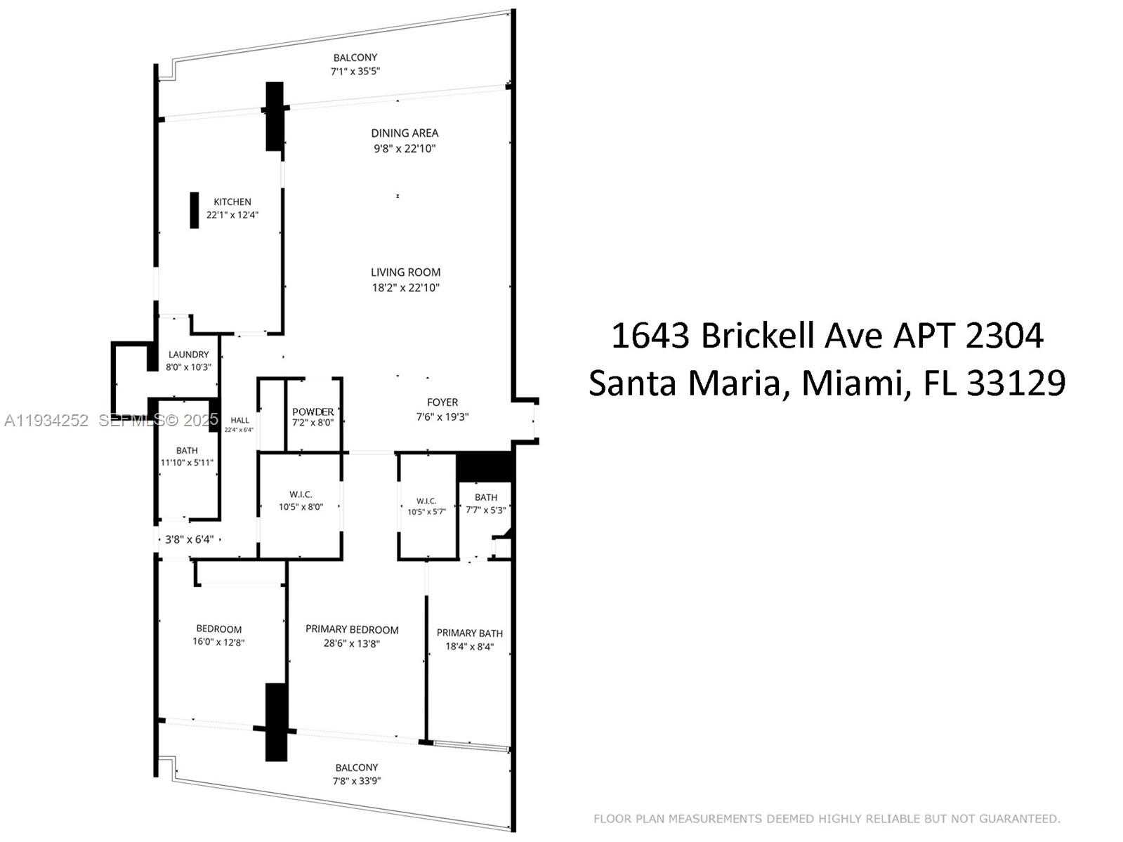 Small Image of 1643 BRICKELL AVE #2304, Miami Number 34