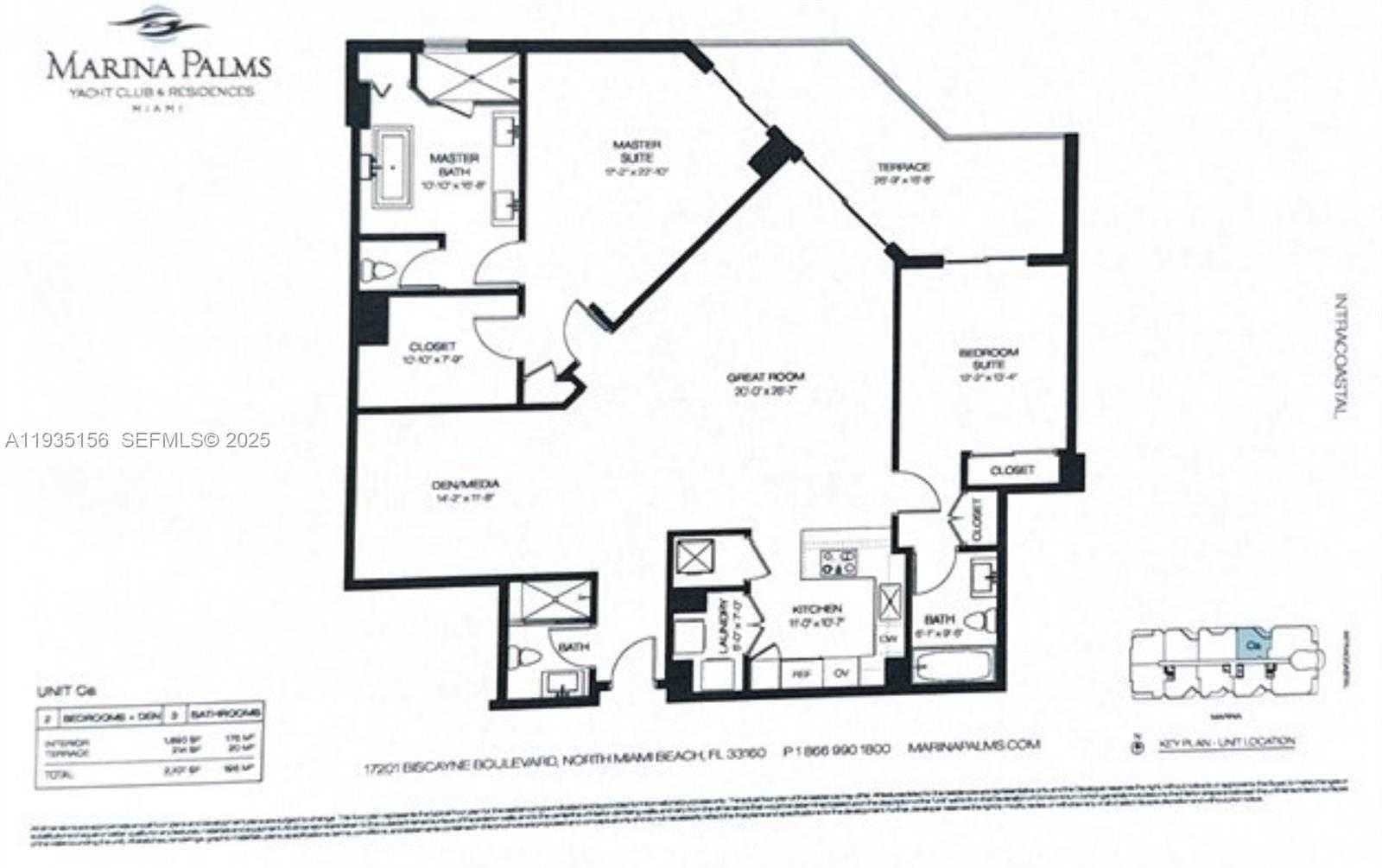 Small Image of 17301 NORTH EAST BISCAYNE BLVD #908, North Miami Beach Number 54