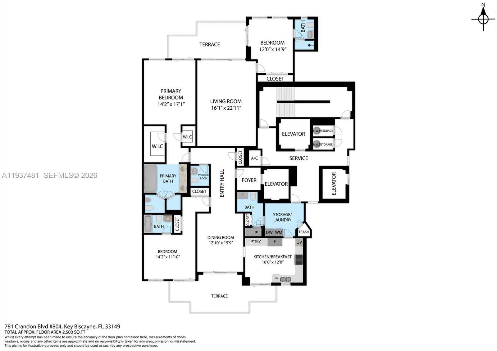Small Image of 781 CRANDON BLVD #804, Key Biscayne Number 31