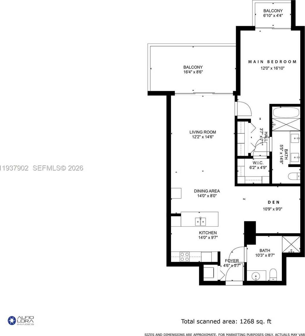 Small Image of 900 BISCAYNE BLVD #2910, Miami Number 3