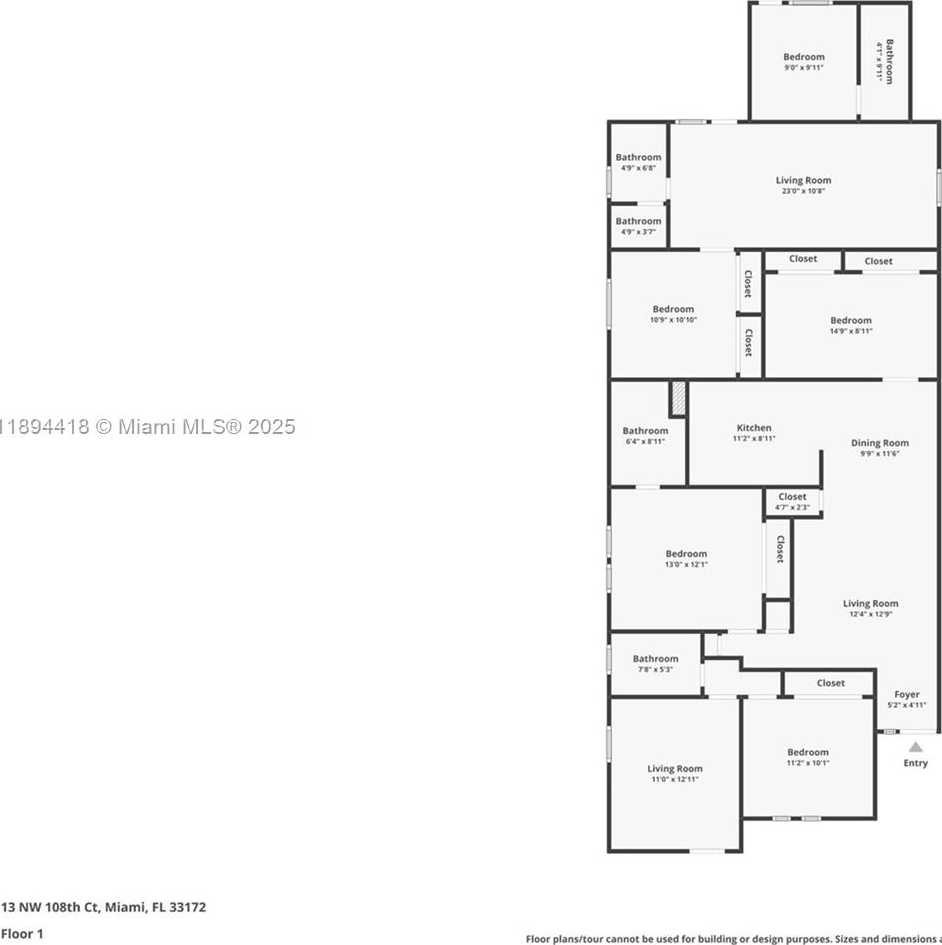 Small Image of 13 NORTH WEST 108TH CT #4, Miami Number 2