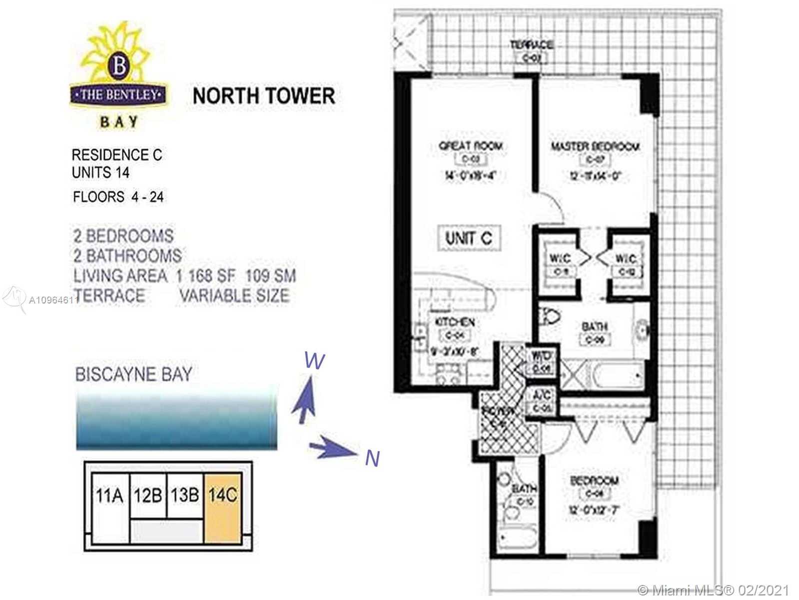 Small Image of 540 WEST AV #2114, Miami Beach Number 39