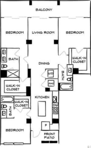 Small Image of 1500 BAY RD #N-1402, Miami Beach Number 4