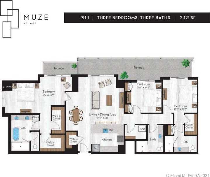 Small Image of 340 SOUTH EAST 3RD ST #PH1, Miami Number 2