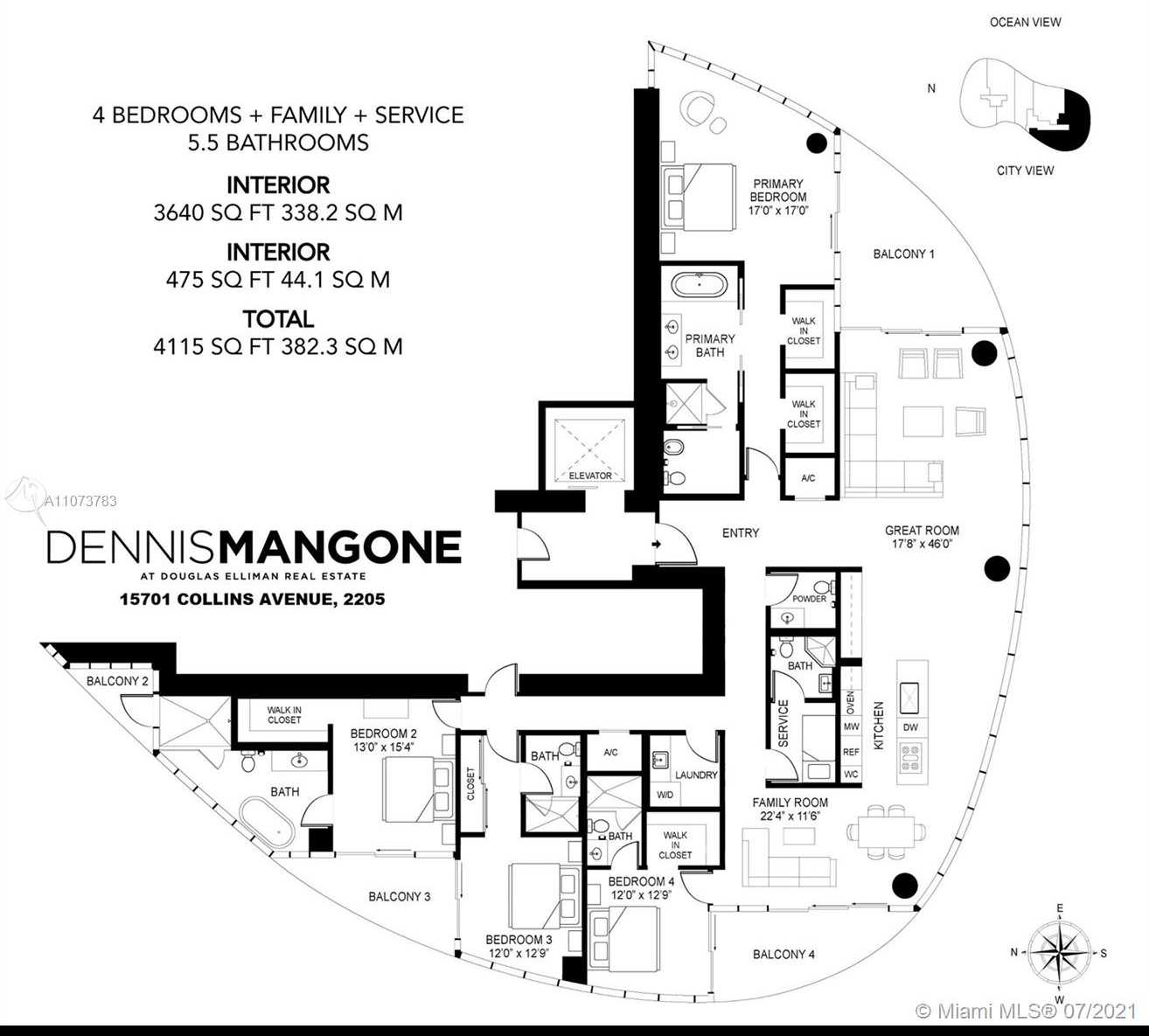 Small Image of 15701 COLLINS AVE #2205, Sunny Isles Beach Number 23