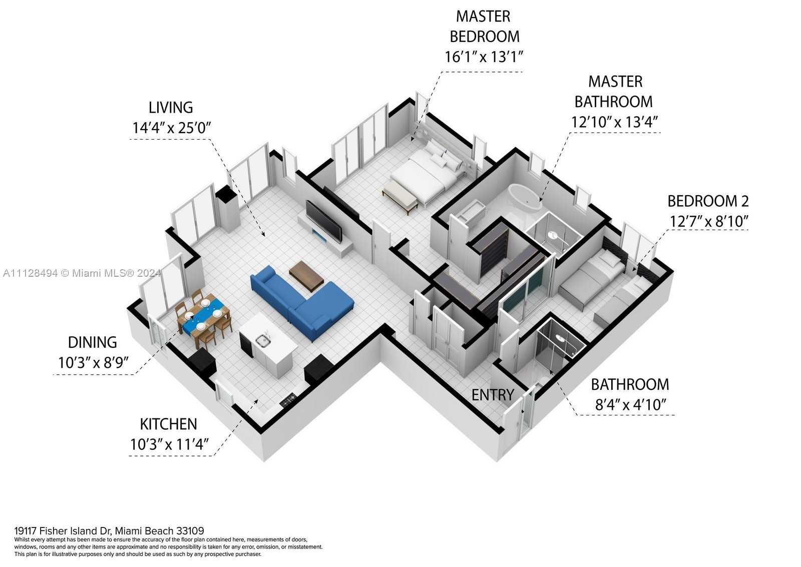 Small Image of 19117 Fisher Island Dr, Miami Beach, FL 33109, USA Number 37