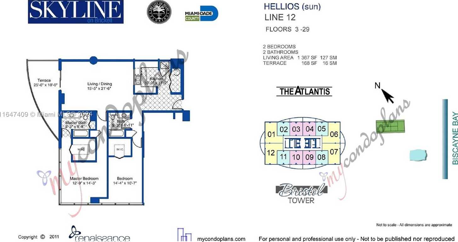 Small Image of 2101 BRICKELL AVE #1512, Miami Number 23