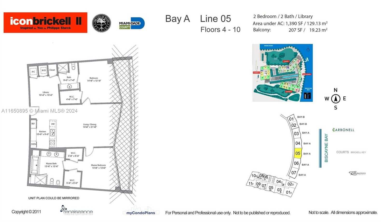 Small Image of 495 BRICKELL AVE #420, Miami Number 73