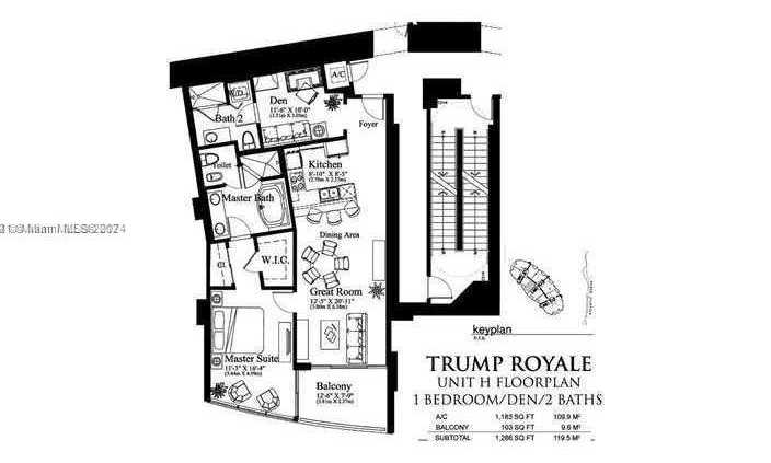 Small Image of 18201 COLLINS AVE #1205, Sunny Isles Beach Number 2