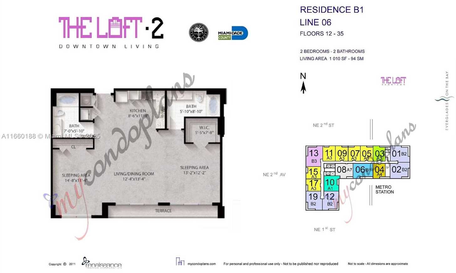 Small Image of 133 NORTH EAST 2ND AVE #3006, Miami Number 18